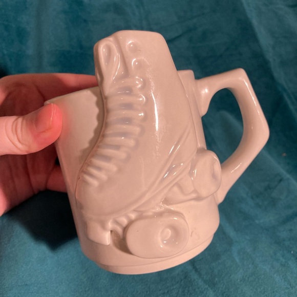 Vintage Rollerskating Mug - Handmade - Picture 3 of 16